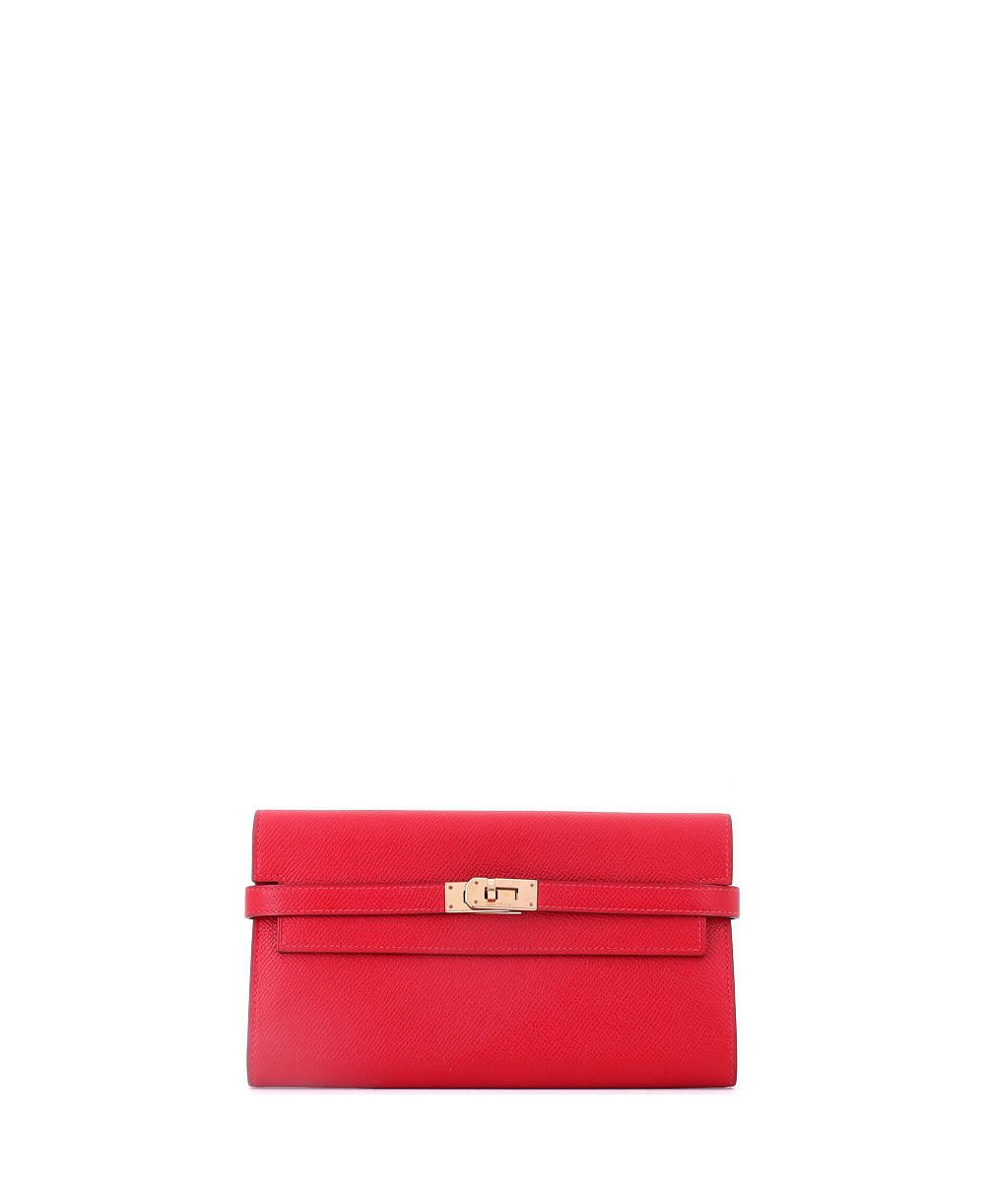 Pre-Owned HERMÉS Long Kelly Wallet Epsom