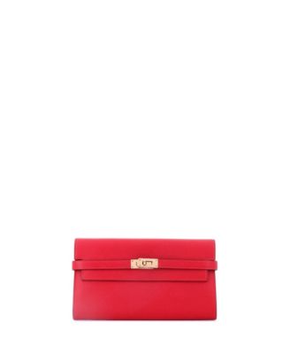 Pre-Owned HERMÉS Long Kelly Wallet Epsom