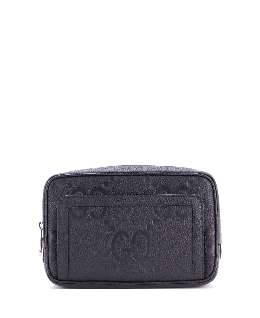Pre-Owned Gucci Small Belt Bag Jumbo GG Embossed Leather