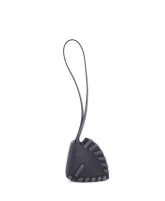 Брелок HERMÉS Cheval Tresse Leather Bag Charm