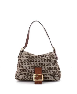 Сумка Fendi Mama Forever из канваса Zucchino, предварительно owned