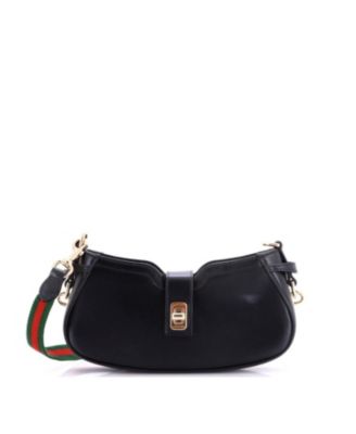 Pre-Owned Gucci Mini Moon Side Shoulder Bag Leather
