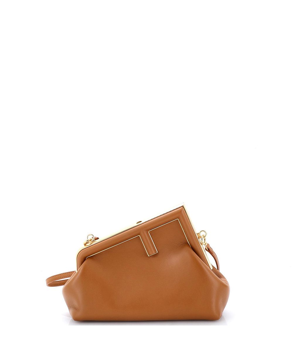 Маленькая кожаная сумка Fendi Small First
