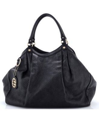 Pre-Owned Gucci Large Sukey Tote Guccissima Leather