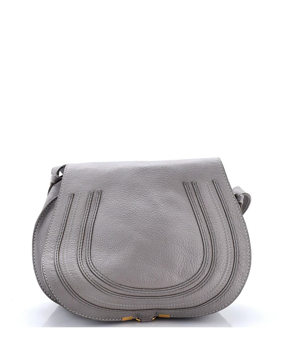 Pre-Owned Chloe Medium Marcie Crossbody Bag Leather