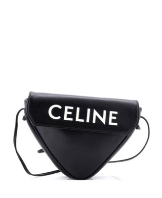 Pre-Owned Celine Small Triangle Bag Leather