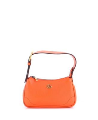 Pre-Owned Gucci Mini Aphrodite Shoulder Bag Leather