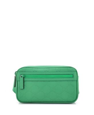 Pre-Owned Gucci поясная сумка GG Rubber Effect Leather