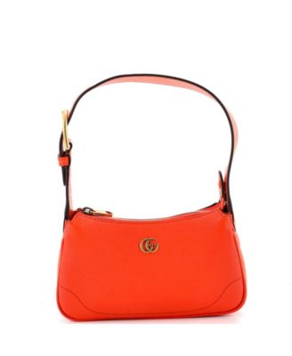 Pre-Owned Gucci Mini Aphrodite Shoulder Bag Leather