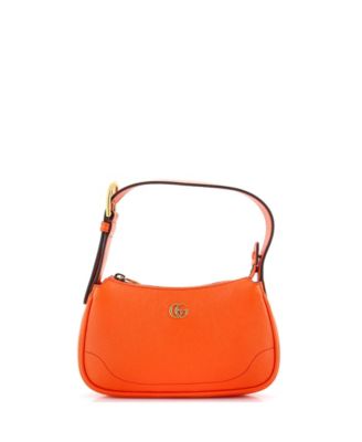 Pre-Owned Gucci Mini Aphrodite Shoulder Bag Leather