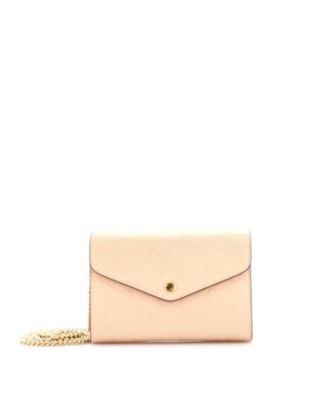 Кошелек Gucci Envelope на цепочке, кожа Guccissima, б/у