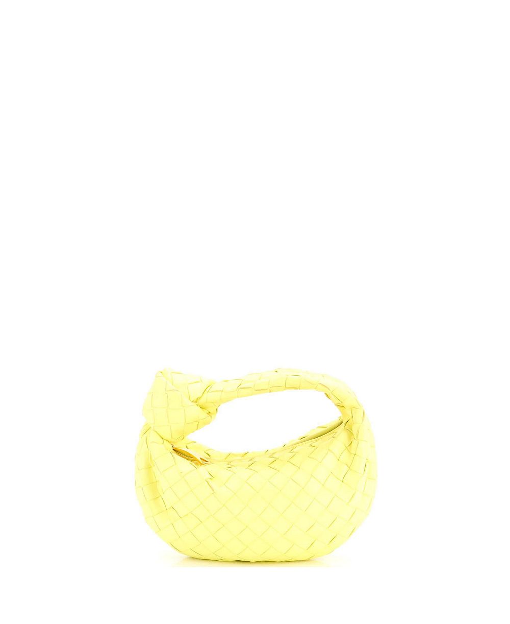 Б/у сумка Bottega Veneta Mini BV Jodie Hobo из нappa с плетением intrecciato