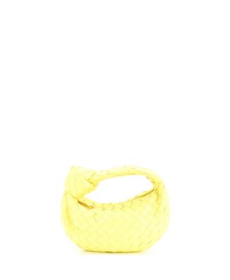 Б/у сумка Bottega Veneta Mini BV Jodie Hobo из нappa с плетением intrecciato