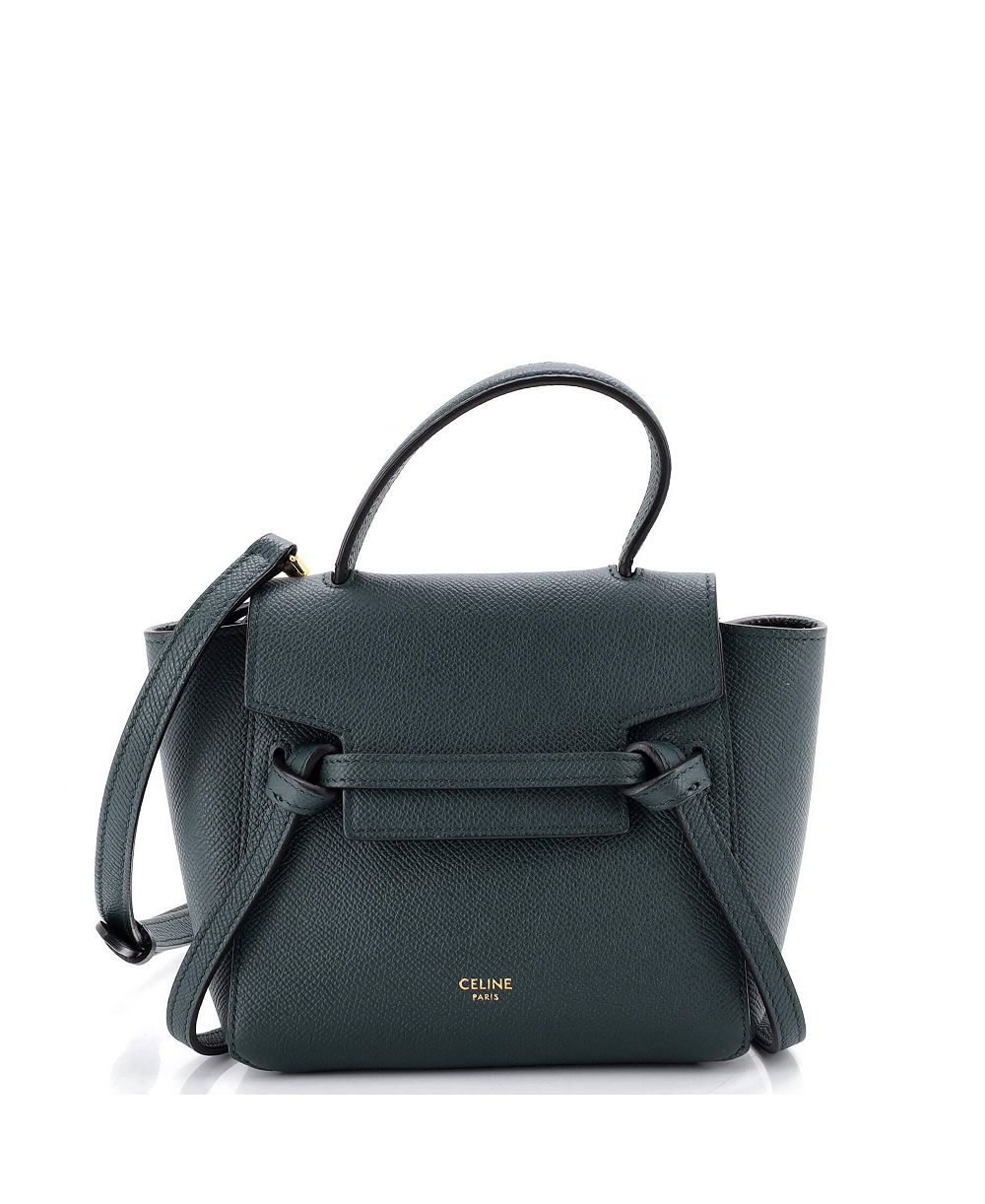 Pre-Owned Celine Pico сумка через плечо из текстурированной кожи