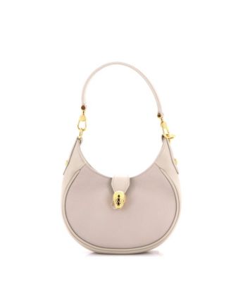 Pre-Owned Bvlgari Mini Serpenti Ellipse Crossbody Bag Leather