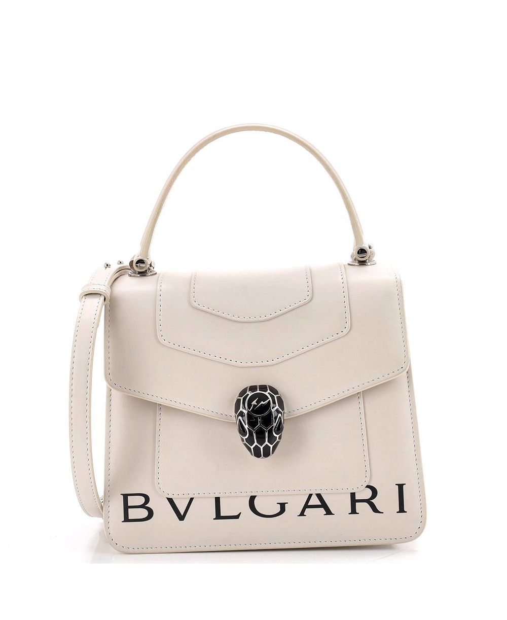 Pre-Owned Bvlgari Сумка на плечо Serpenti Forever Leather