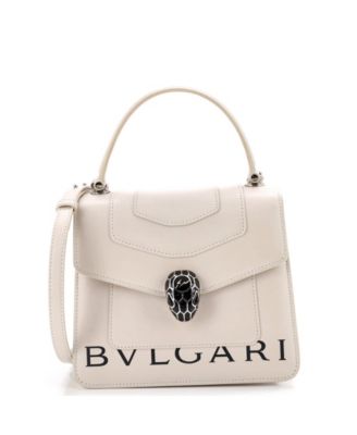 Pre-Owned Bvlgari Сумка на плечо Serpenti Forever Leather