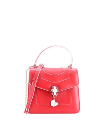 Сумка Bvlgari Serpenti Forever Dangle Top Handle Leather Pre-Owned