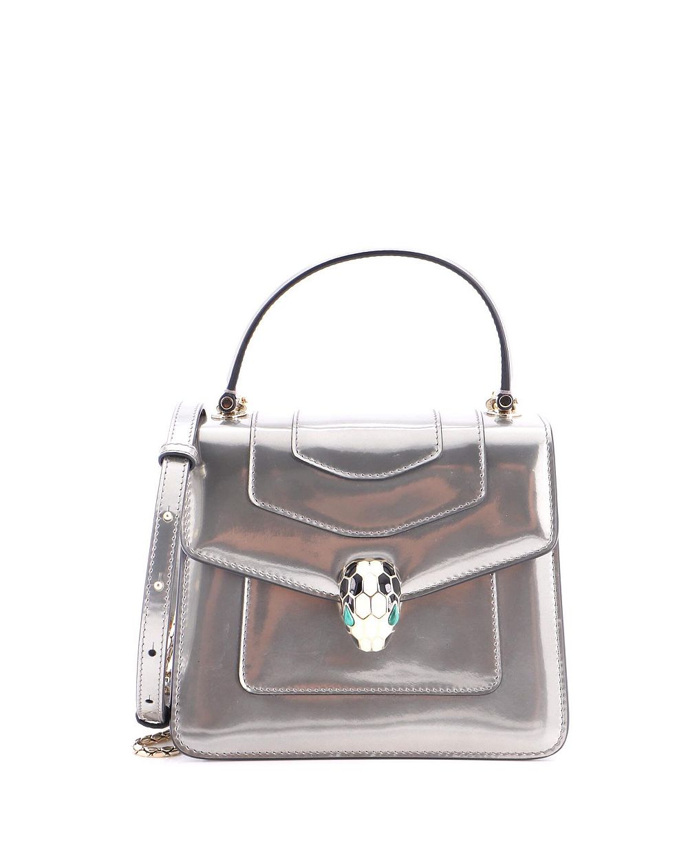 Pre-Owned Bvlgari Сумка Serpenti с ручкой из лакированной кожи