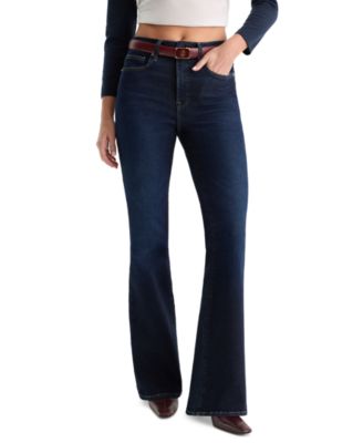 Good American Женские джинсы Slim Flare с завышенной посадкой