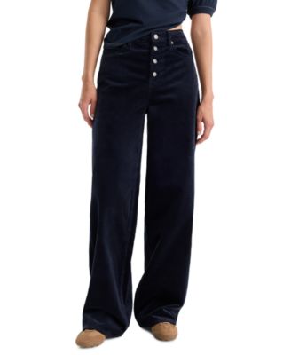 Женские джинсы Good American Vintage High-Rise Wide-Leg Corduroy