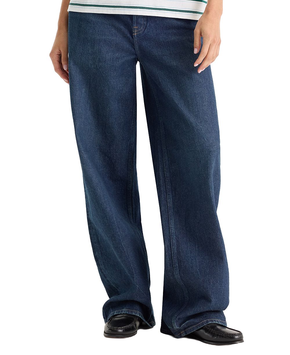 Good American Women's Vintage Wide High-Waisted Jeans