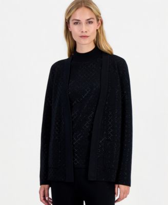 Женский кардиган с открытым передом от Anne Klein