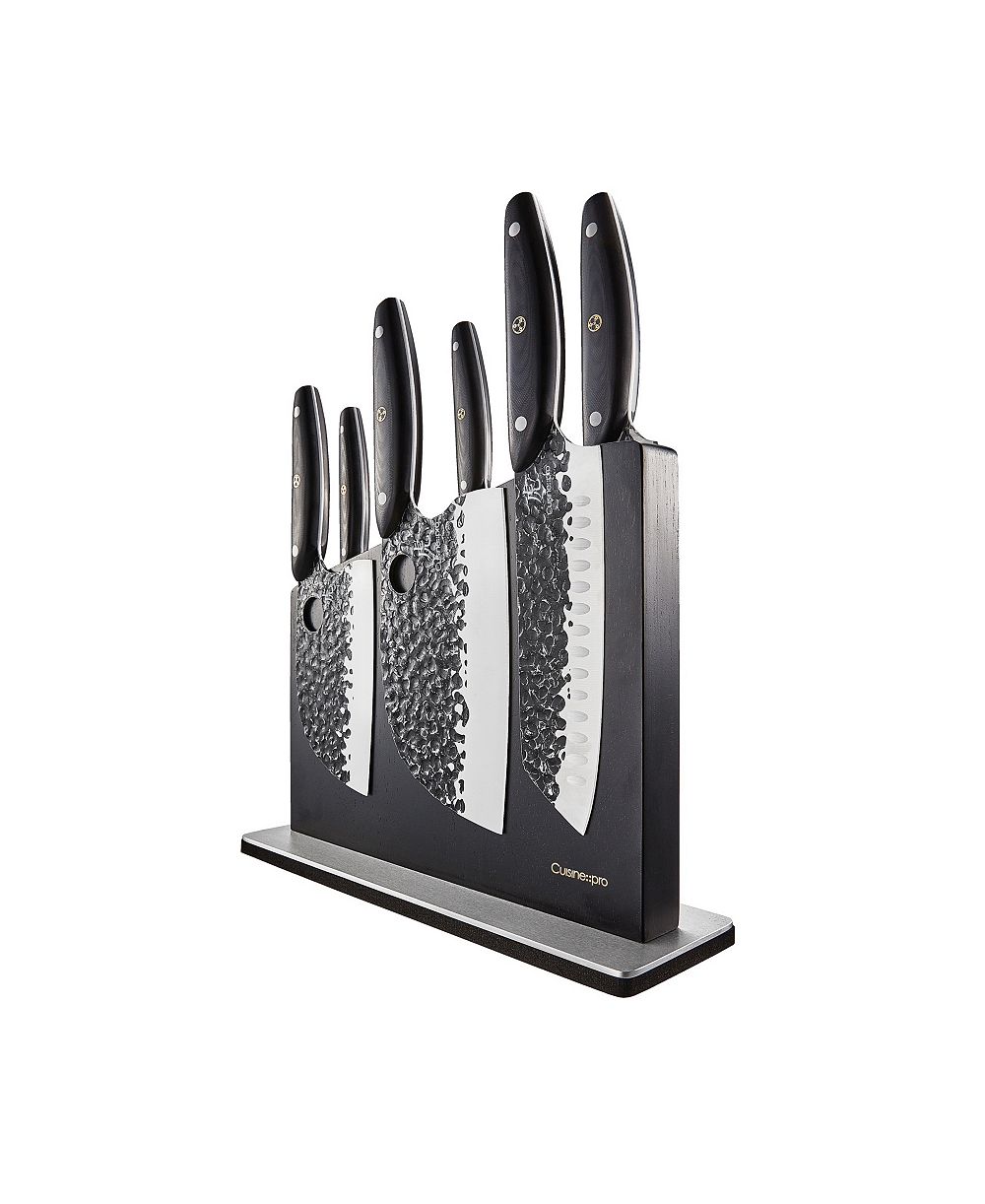 Cuisine::pro® KUROI KIBA™ 7-Piece Knife Set