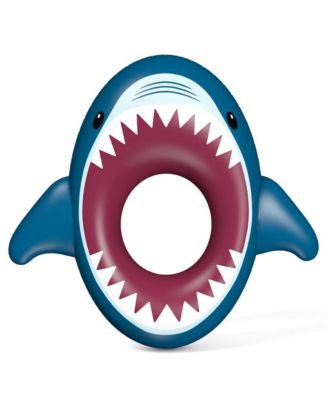 AOFAR Inflatable Shark Pool Float Ride On Raft for Adults Kids