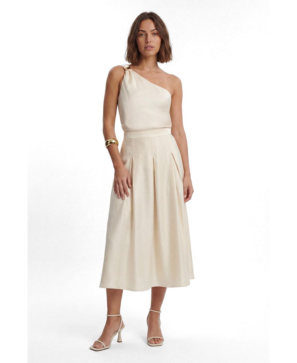 Женский топ Karen Millen Women's Satin One Shoulder