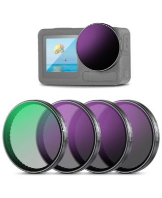 Neewer Camera Lens Accessory CPL and ND Filters for DJI Osmo Pocket 3, 4-Piece Set