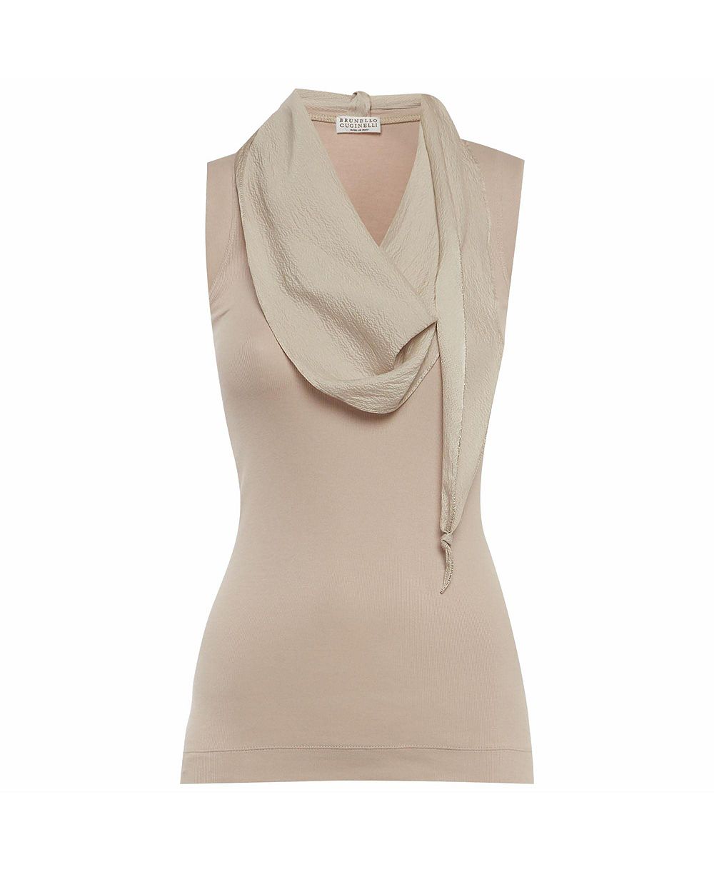 Женский трикотажный топ Brunello Cucinelli б/у