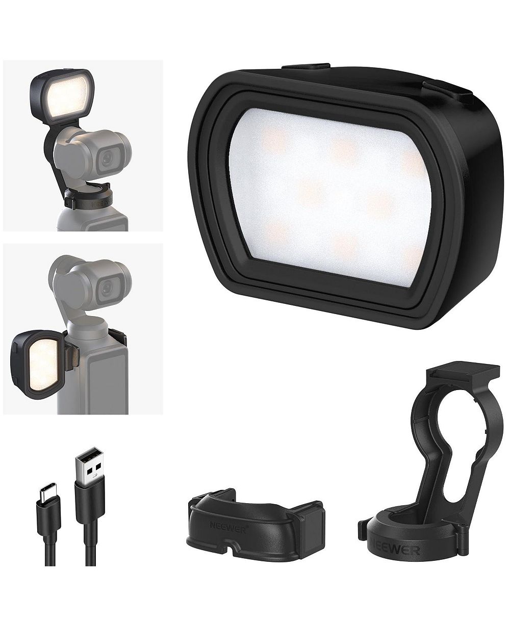 Neewer M21 USB Type C Ring Light for DJI Osmo Pocket 3