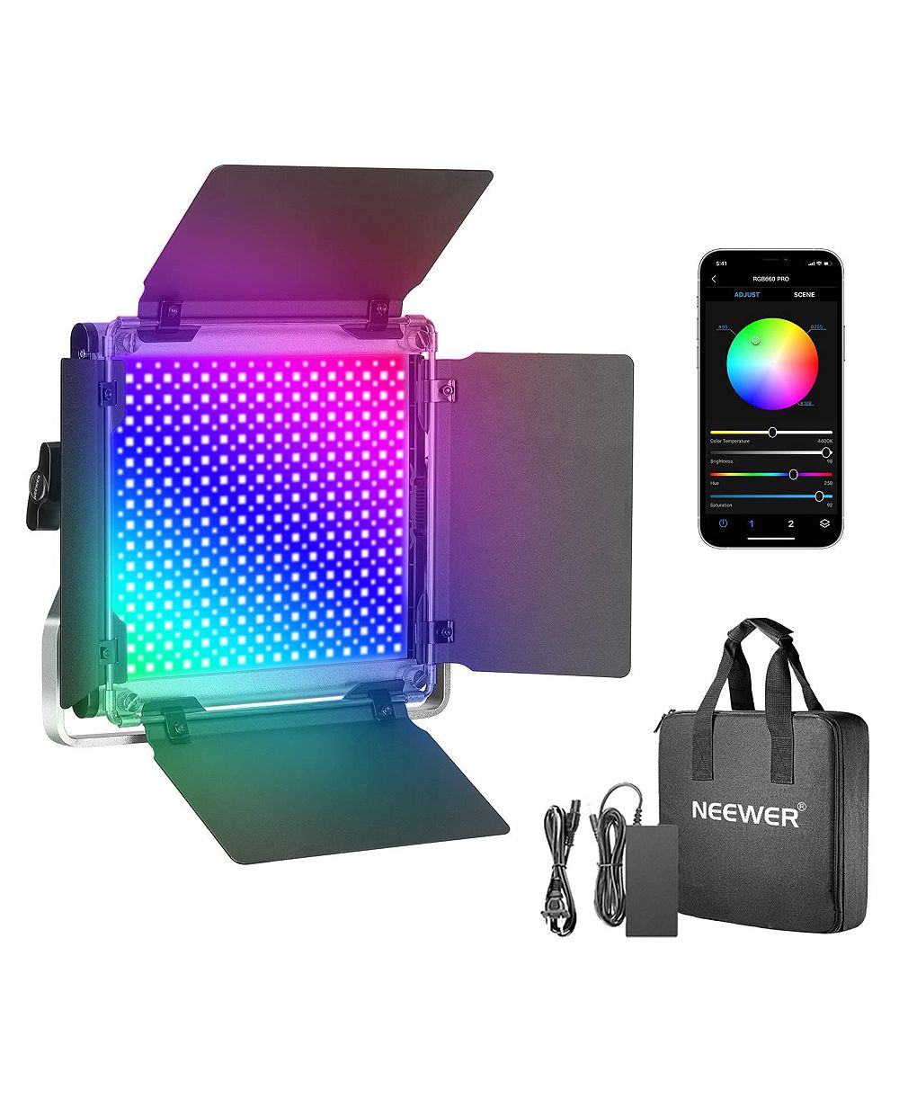 Neewer RGB660 PRO II 50W CRI 97 Bluetooth LED Video Light