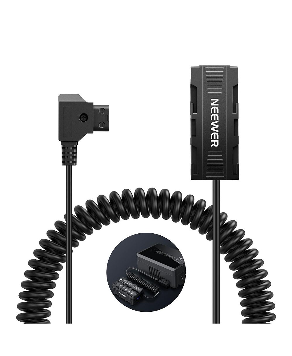 Neewer VP-F550X2 USB C Dual Sided Dummy Battery Compatible with Sony NP-F-Series Devices