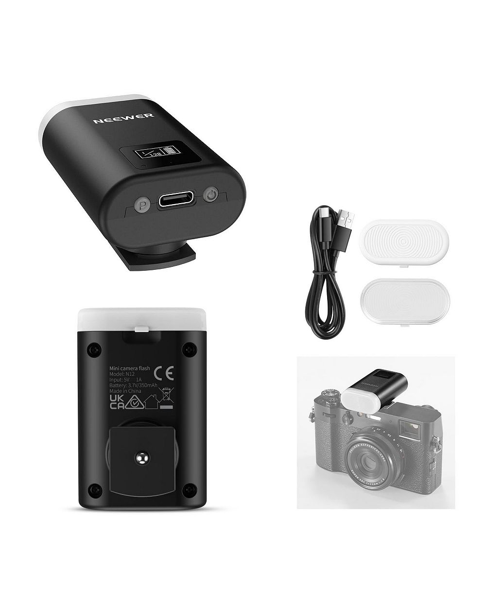 Neewer N12 On-Camera and Off-Camera 5600K Camera Flash for select Canon, Nikon and Sony cameras