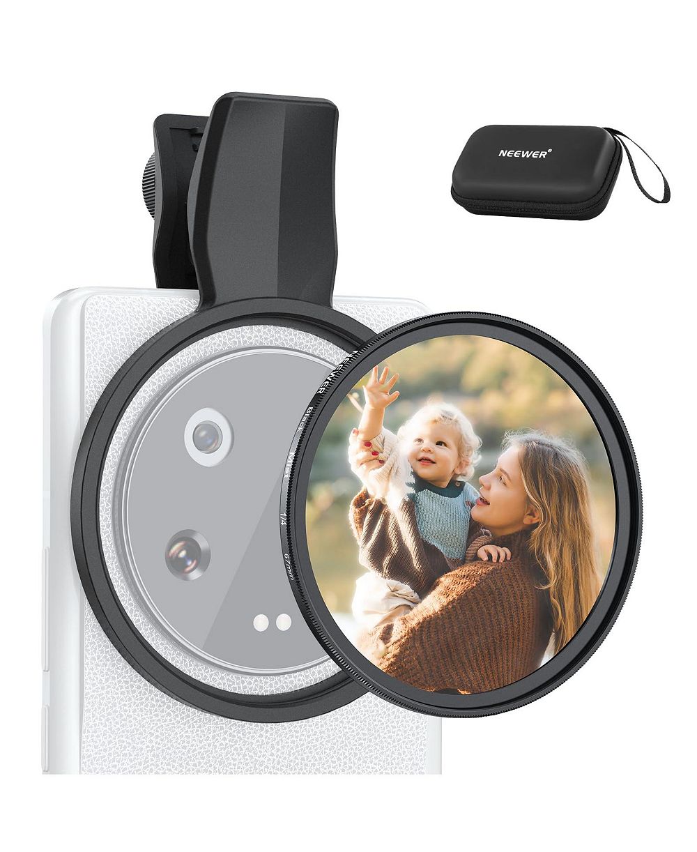 Neewer FL-B20 67mm Optical Glass Diffusion Filter for Android Samsung S25 Ultra Google Pixel Huawei Xiaomi