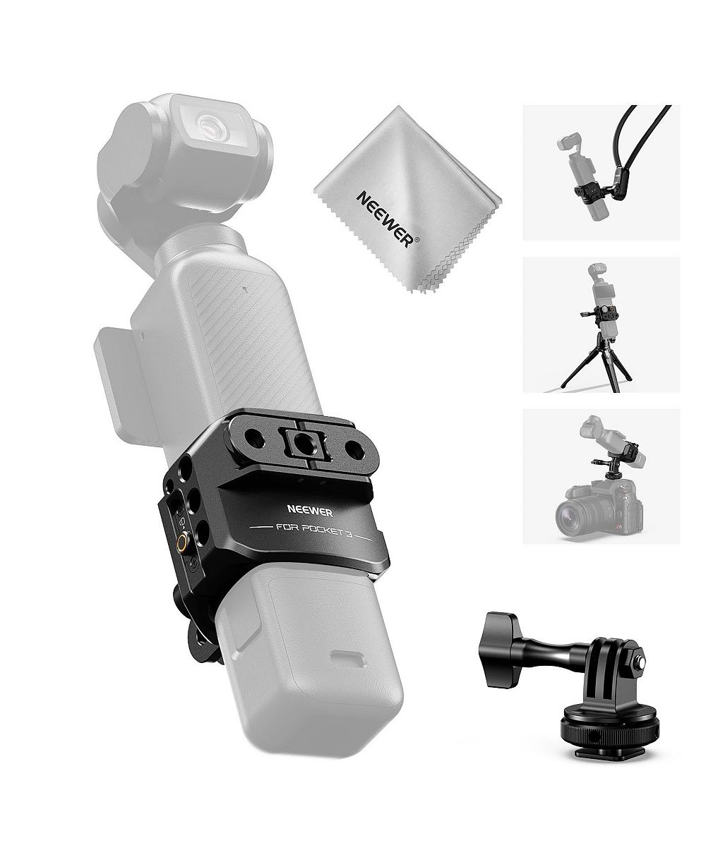 Neewer AC009 Cold-Shoe Camera Mounting Bracket for DJI Osmo Pocket 3
