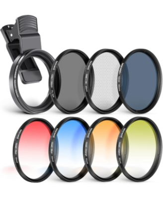 Neewer 55mm Polarizing ND32 Filter Set for Camera Lenses and Mobile Phones