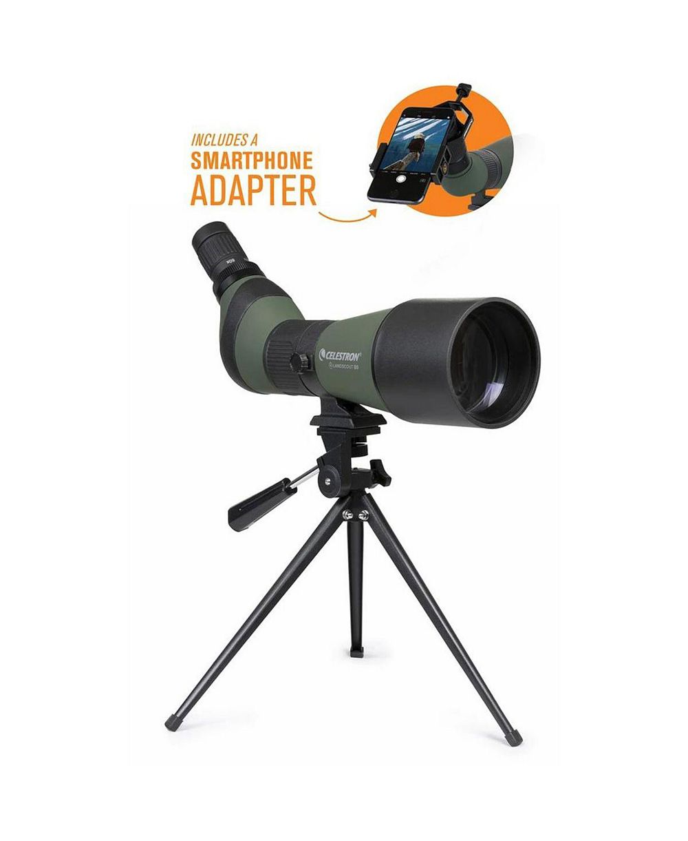 Celestron LandScout Spotting Scope with Table-Top Tripod and Smartphone Adapter