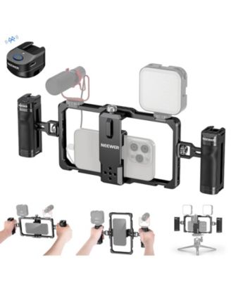 Neewer PA009E Bluetooth Shutter Adjustable Universal Phone Cage for select iPhone models