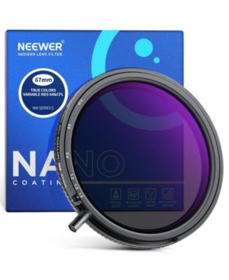 Neewer ND3-64 2-Inch CPL Variable ND Lens Filter, 2-Inch Thread