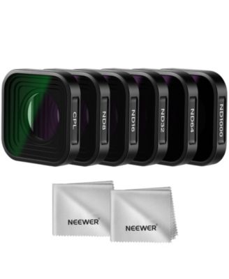 Neewer ND8 CPL, ND8, ND16, ND32, and ND64 Filters Camera Lens Filter Set for GoPro Hero 13, 12, 11, 10, 9
