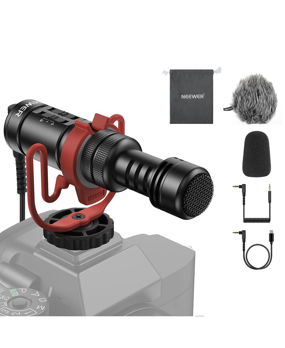 Neewer VM11 Shock Mount Microphone for select iPhone and Android Mobile Devices