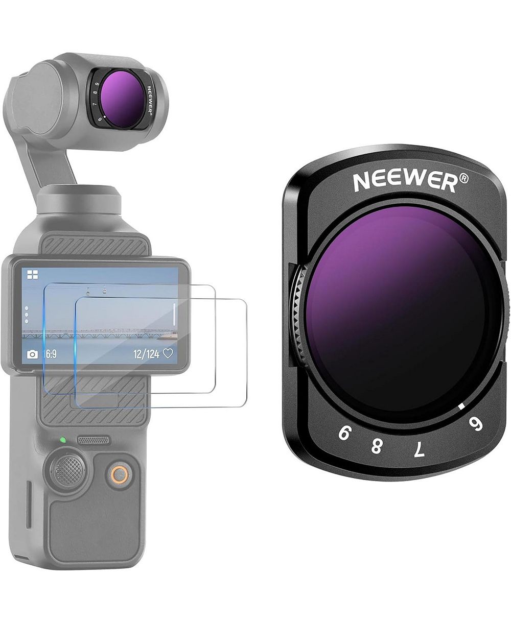 Neewer ND64-512 Variable ND Magnetic-Mount Lens Filter for DJI Osmo Pocket 3