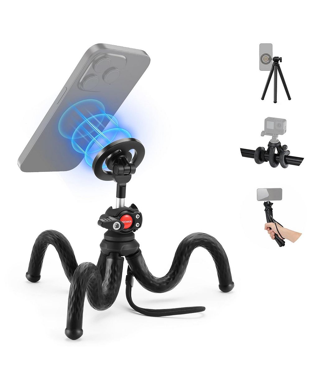 Neewer TP33 Flexible-Magnetic Camera Tripod for select iPhone and Android mobile devices