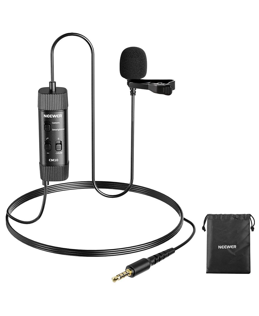 Neewer CM10 Wired Lavalier Microphone