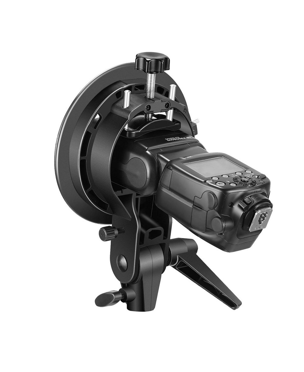 Neewer Z760 Adjustable S-Type Bracket Mount for Godox AD200Pro