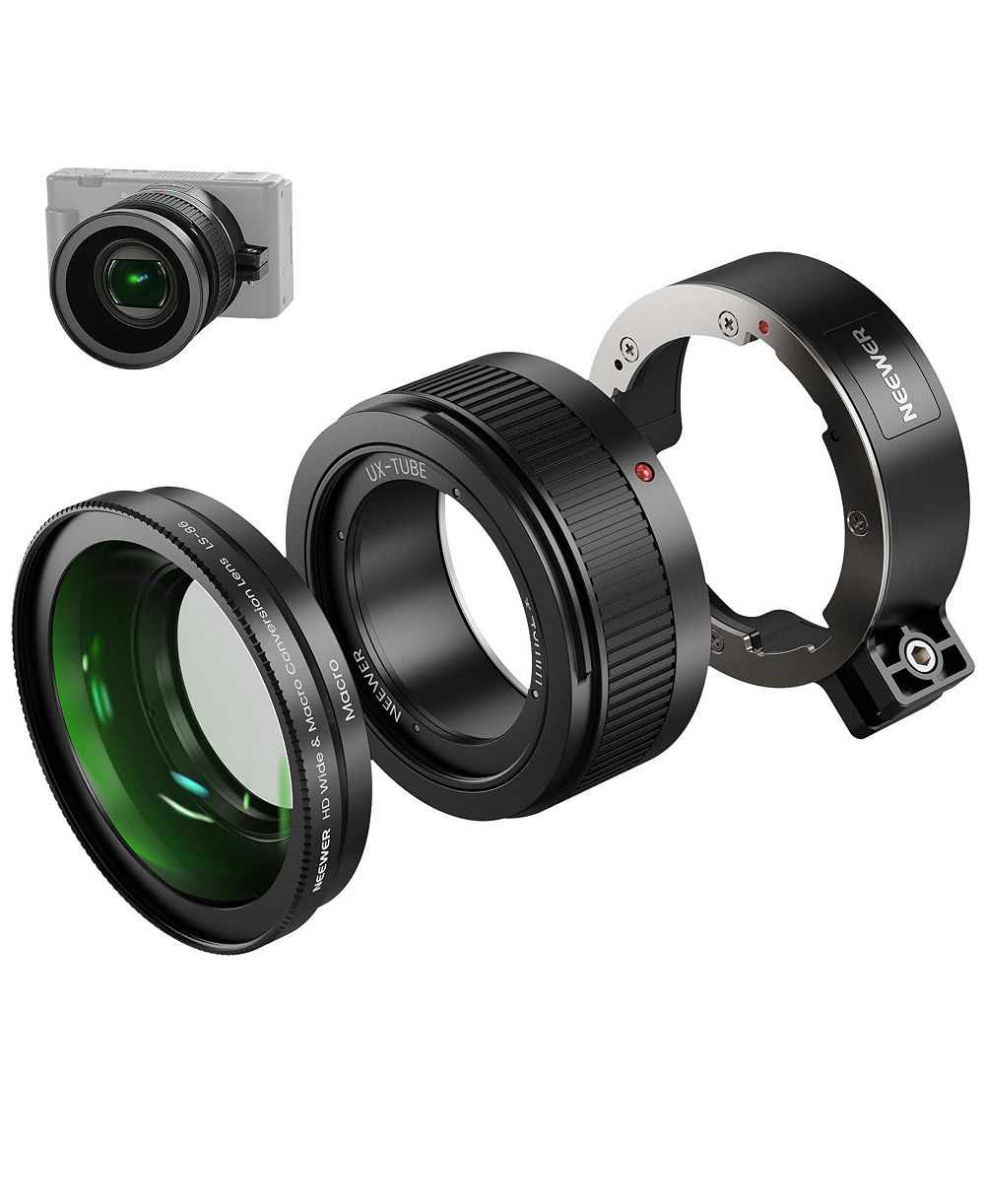 Neewer LS-86 10X Macro Optical Glass Camera Lens Accessory for Sony ZV-1 II