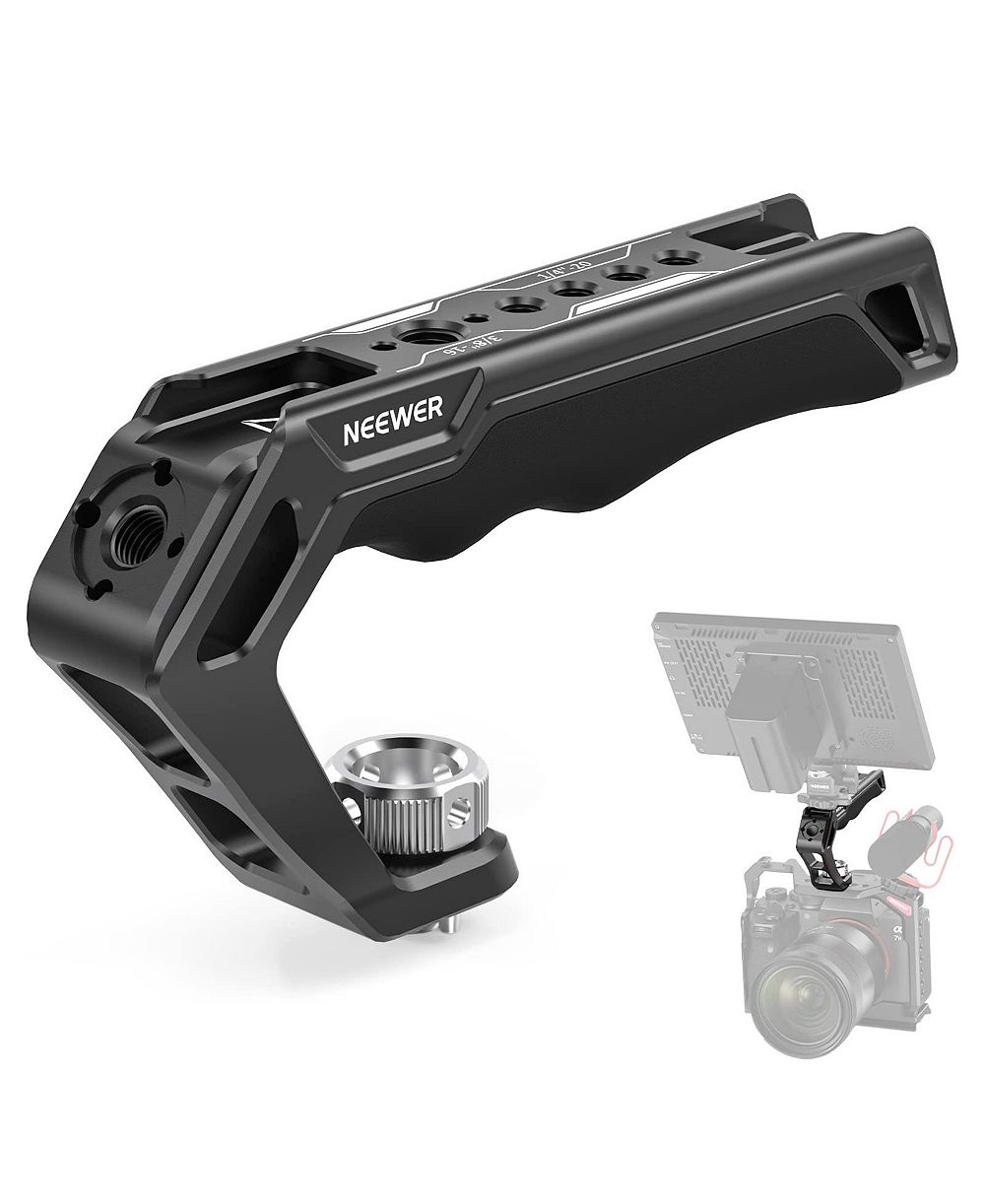 Neewer CA007 Aluminum Camera Mounting Adapter for SmallRig Handles, Camera Cages and Video Rigs